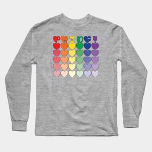 Pride Hearts Long Sleeve T-Shirt